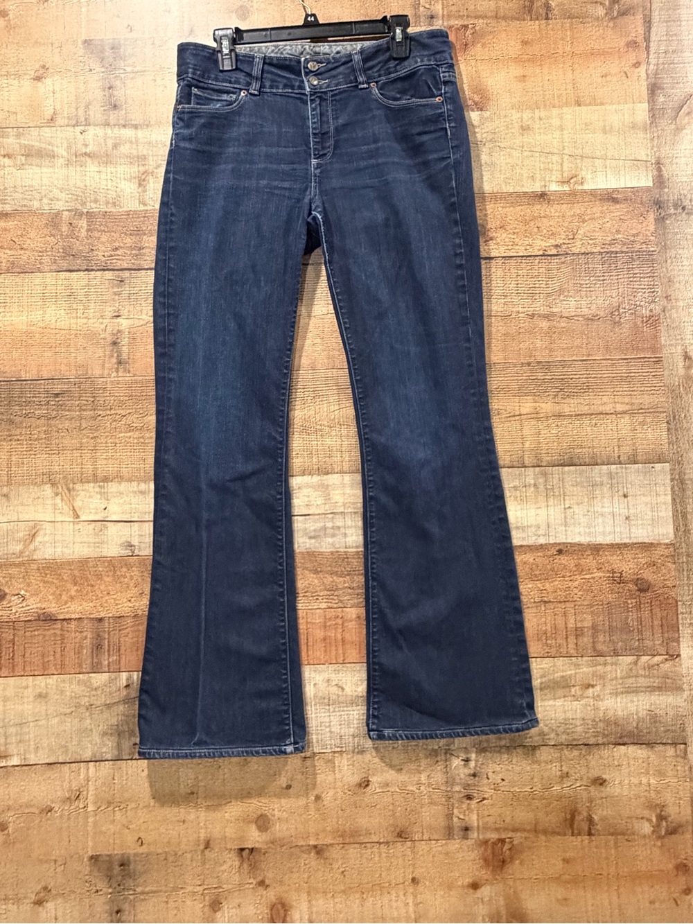 PAIGE Hidden Hills Dark Blue Flare Jeans Size 31